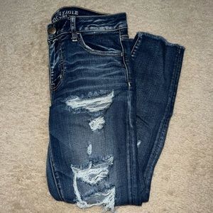 American Eagle super stretch Highwaisted skinny jeans